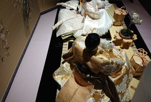 【画像あり】「 後藤由香子」さんデザインの雛人形を展示中です。【古屋旅館】